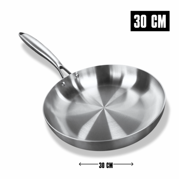 poêle inox 30cm